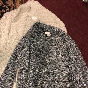 Two cat and jack sweaters from target